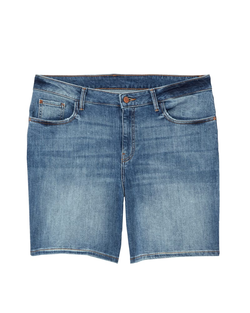 Front of plus size Poplar Boyfriend Short by Warp + Weft | Dia&Co | dia_product_style_image_id:139798